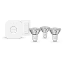 Smart Λάμπα Philips Hue Starter Kit Essential GU10 3P+Switch+V2 bridge
