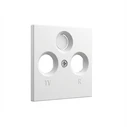 Πλαίσιο Διακόπτη GIRA - System 55 - Cover for coaxial antenna socket *pure White satin matt*