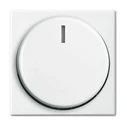 Διακόπτης Τοίχου Busch-Jaeger Balance SI - Control element rotary knob dimmer *White*