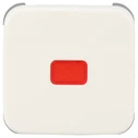 Διακόπτης Τοίχου Busch-Jaeger Reflex SI - rocker red dome *alpinWhite*