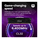 Μνήμη RAM Σταθερού DDR5 Crucial Pro 6400 Kit 32GB 2x16GB UDIMM CL32 B Overclocking