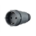 Φις Ρεύματος ABL 100000059 Compact SCHUKO. PP. Gray. IP20. Typ 1565
