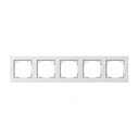 Πλαίσιο Διακόπτη GIRA 021529 frame 5f reinWhite E2 5-fold shiny E2