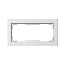 Πλαίσιο Διακόπτη GIRA 100229 2f without MS reinWhite E2 without middle bar