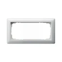 Πλαίσιο Διακόπτη GIRA 100203 Double without Center Bar, Pure White, Standard 55