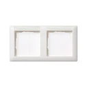 Πλαίσιο Διακόπτη GIRA 109203 frame 2f BSF pureWhite Standard 55 horizontal