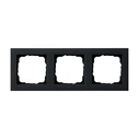 Πλαίσιο Διακόπτη GIRA 021309 3f Gira E2 Black