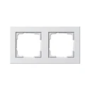 Πλαίσιο Διακόπτη GIRA 021222 frame 2f pure White matt E2 2-fold E2