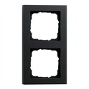 Πλαίσιο Διακόπτη GIRA 021209 2f Gira E2 Black