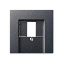 Πλαίσιο Διακόπτη GIRA 027628 Cover TAE+Stereo+USB System 55 anthracite