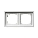 Πλαίσιο Διακόπτη GIRA 0212112 frame 2f pure White surface switch