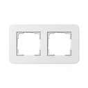 Πλαίσιο Διακόπτη GIRA 0212410 2f E3 ReinWhite/ReinWhite