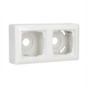 Πλαίσιο Διακόπτη GIRA 106203 AP-Housing 2f + frame Standard 55 ReinWhite