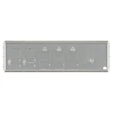 Αξεσουάρ Case Supermicro I/O Shield - System-E/A-Abdeckplatte (MCP-260-00084-0N)