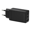 Φορτιστής Πρίζας Dbramante1928 re-charge - 65 Watt - 3 Outputs (2 x USB-C, USB) - Black