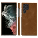 Θήκη Κινητού Dbramante1928 Lynge - Flip - grained leather - Light brown - for Samsung Galaxy S22 Ultra
