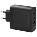 Φορτιστής Πρίζας Dbramante1928 re-charge - 100 Watt - 3 Outputs (2 x USB-C, USB) - Black