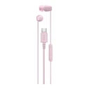 Handsfree Ακουστικά Sony IER-EX15C USB-C In-Ear pink