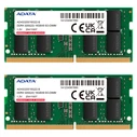 Μνήμη RAM Φορητού DDR4 16GB Adata SO-DIMM 3200 (2x 8 GB) Dual-Kit (grn, AD4S32008G22-DTGN, Premier)