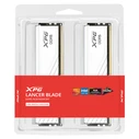Μνήμη RAM Σταθερού DDR5 64GB Adata DIMM 6000 (2x 32 GB) Dual-Kit (White, AX5U6000C3032G-DTLABRWH, Lancer Blade RGB, Intel XMP, AMD EXPO)