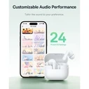 Baseus In‑ear Bluetooth Handsfree Earphones White (A0010705)