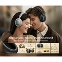Baseus Bowie MH1 Wireless Bluetooth Over-Ear Headphones with 80 Hours Playtime and Quick Charge, Black