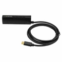 StarTech USB-C (10Gbps) Adapter Cable for 2.5/3.5 SATA Drives Μαύρο USB31C2SAT3