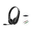 Conceptronic POLONA06B3T On-Ear Multimedia Headset with Microphone (3.5mm Jack)