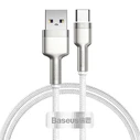 Καλώδιο USB to USB-C for Baseus Cafule, 66W, 1m (white)