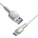 Καλώδιο USB to USB-C for Baseus Cafule, 66W, 1m (white)