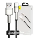 Καλώδιο USB to USB-C for Baseus Cafule, 66W, 0.25m (black)