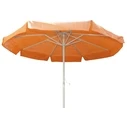 Velco Veranda / Garden / Beach Umbrella Orange 2.40 m Aluminum