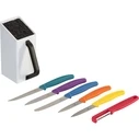 Victorinox Swiss Classic 6-piece Kitchen Utensil Set with Stand, Multicolor (Model 6.7126.6C1)