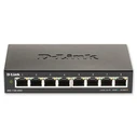 Network Switch D-Link DGS-1100-08V2 8-Port Managed Gigabit Ethernet (10/100/1000) Black
