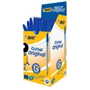 Στυλό Διαρκείας Bic Cristal Με Μύτη 1mm Μπλε 50τμχ