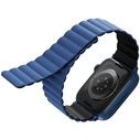 UNIQ Revix strap Apple Watch 4/5/6/7/SE/8/9/10 40/41/42mm Reversible Magnetic black-blue