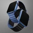 UNIQ Revix strap Apple Watch 4/5/6/7/SE/8/9/Ultra 44/45/49mm Reversible Magnetic black-blue