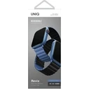 UNIQ Revix strap Apple Watch 4/5/6/7/SE/8/9/Ultra 44/45/49mm Reversible Magnetic black-blue