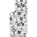 Samsung Galaxy S22+ Plus GP-TOU021HOOJW to Frame Cover Case Simpsons