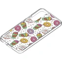Samsung Galaxy S22+ Plus GP-TOU021HOOPW to Frame Cover Case Simpsons Donut
