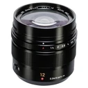 Panasonic Lumix G Leica DG Summilux 12mm f/1.4 Asph. Wide Angle Lens for Micro Four Thirds (MFT) Mount - Black