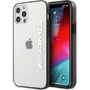 Mercedes AMG AMHCP12LAESLBK Apple iPhone 12 Pro Max transparent hardcase Metallic Painted