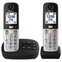 Panasonic KX-TGU432EXB Cordless Phone Duo Black