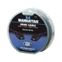 Καλώδιο HDMI Θωρακισμένο 3m Manhattan(MNH-391528)