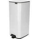 Brabantia Plastic Pedal Bin 30L White