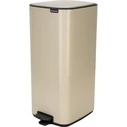 Brabantia Plastic Pedal Bin 30 L, Beige
