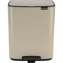 Brabantia Plastic Pedal Bin 12 L - Beige (MPN 238024)