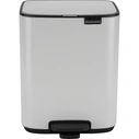 Brabantia Plastic Bathroom Bin 7 L White