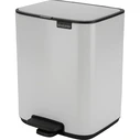 Brabantia Plastic Bathroom Bin 7 L White
