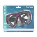 Bestway Μάσκα Θαλάσσης Γκρι/Μωβ